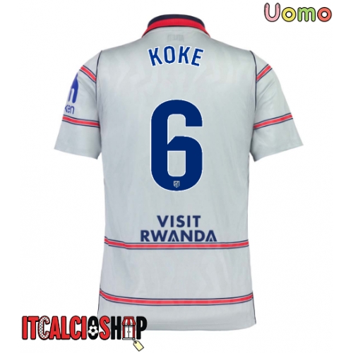 Atletico Madrid Koke #6 Terza Maglia 2026-27 Manica Corta